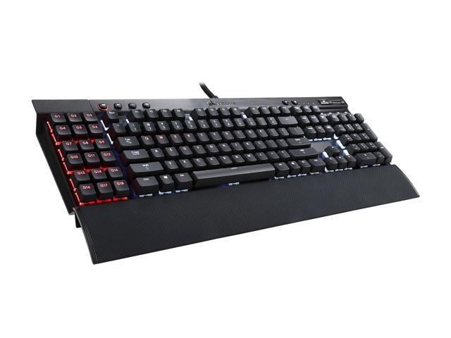 Corsair Gaming K95 RGB Mechanical Keyboard, Backlit RGB LED, Cherry MX Brown, 10-key FPS Keycap Set