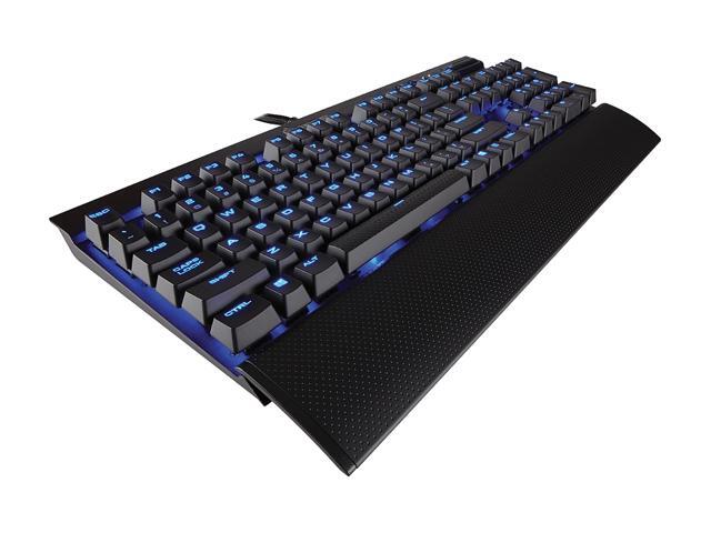 Corsair Gaming K70 LUX Mechanical Keyboard Backlit BLUE LED Cherry MX Red (CH-9101030-NA)