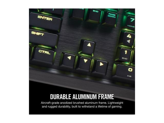 Corsair K95 RGB PLATINUM Mechanical Gaming Keyboard, Cherry MX Brown, Backlit RGB LED, Black