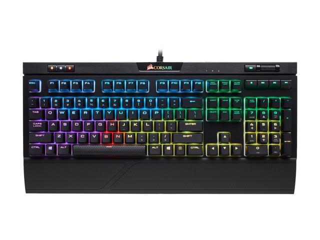 Corsair STRAFE RGB MK.2 Cherry MX Red Mechanical Gaming Keyboard with RGB LED Backlit - CH-9104110-NA