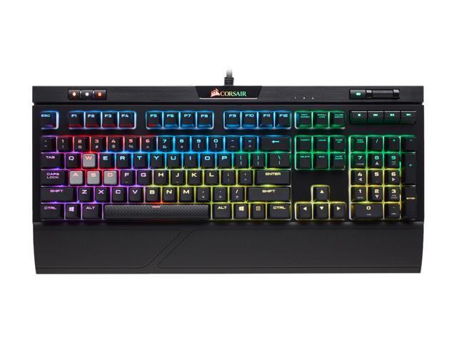 Corsair STRAFE RGB MK.2 Cherry MX Red Mechanical Gaming Keyboard with RGB LED Backlit - CH-9104110-NA