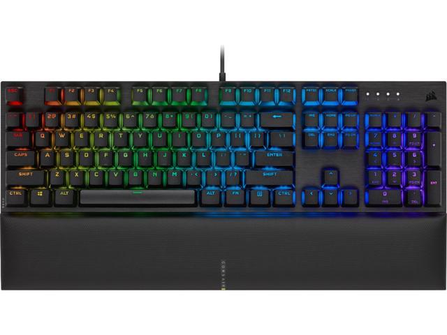 Corsair K60 RGB Pro SE Mechanical Gaming Keyboard - Cherry Mechanical Keyswitches - Durable AluminumFrame - Customizable Per-Key RGB Backlighting.