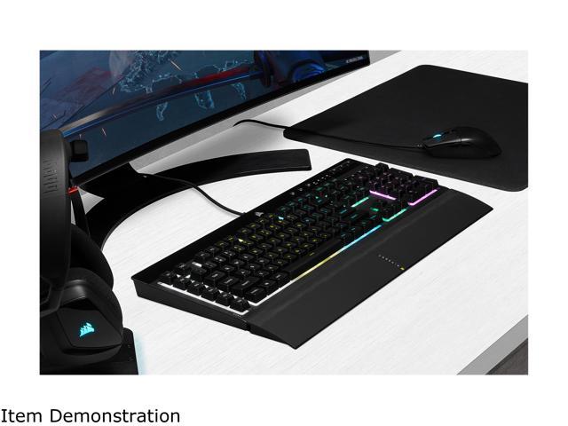 CORSAIR - K55 RGB Pro Full-size Wired Dome Membrane Gaming Keyboard with Elgato Stream Deck Software Integration - Black - image 11