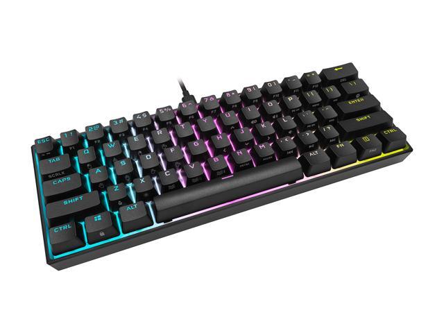 Corsair K65 RGB MINI 60% Mechanical Gaming Keyboard (Customizable Per-Key RGB Backlighting, CHERRY MX Speed Mechanical Keyswitches, Detachable USB...