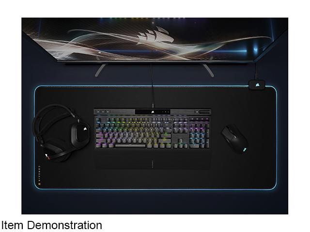 CORSAIR - K70 RGB PRO Full-size Wired Mechanical Cherry MX Speed Linear Switch Gaming Keyboard with PBT Double-Shot Keycaps - Black - image 11