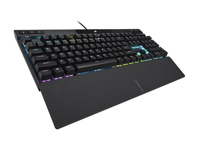 CORSAIR - K70 RGB PRO Full-size Wired Mechanical Cherry MX Speed Linear Switch Gaming Keyboard with PBT Double-Shot Keycaps - Black - image 4