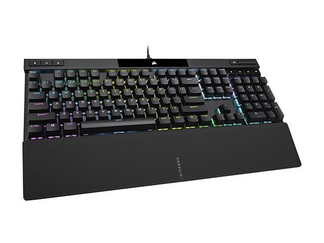 CORSAIR - K70 RGB PRO Full-size Wired Mechanical Cherry MX Speed Linear Switch Gaming Keyboard with PBT Double-Shot Keycaps - Black - image 5
