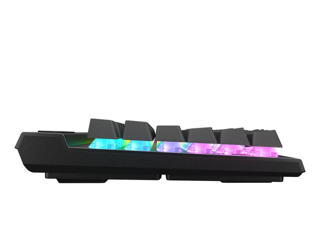 CORSAIR - K70 MAX RGB Magnetic-Mechanical Gaming Keyboard with PBT Double-Shot Keycaps - Steel Gray - image 5