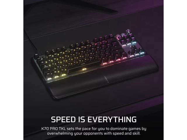CORSAIR - K70 PRO TKL Wired Hall Effect Programmable Gaming Keyboard with Rapid Trigger - Black - image 6