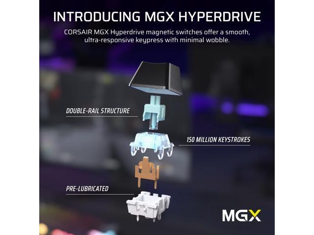 CORSAIR - K70 PRO TKL Wired Hall Effect Programmable Gaming Keyboard with Rapid Trigger - Black - image 11