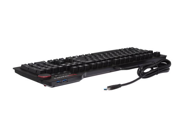 Das Keyboard 4 Professional Wired Mechanical Keyboard, Cherry MX Brown Mechanical Switches, 2-Port USB 3.0 Hub, Volume Knob, Aluminum Top (104...