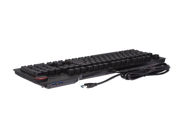 Das Keyboard 4 Ultimate DASK4ULTMBLU Black Wired Mechanical Keyboard with MX Blue Key Switches