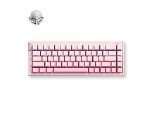 MCHOSE Ace68 Turbo 65% Aluminum Hall Effect Magnetic Switch Keyboard, 16K Polling, Wired - Peach Pink