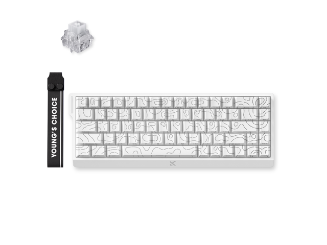 MCHOSE ACE 68 60% Mechanical Gaming Keyboard Wired Rapid Trigger Hall Effect Keyboard Magnetic Switch Hyper-Fast 8000Hz Adjustable Actuation, Hot.