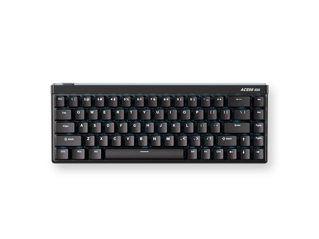 MCHOSE ACE 68 Air 65% Magnetic Switch Wired Gaming Keyboard, Rapid Trigger Hall Effect Keyboard with Adjustable Actuation Hot Swap RGB Snap Tap.