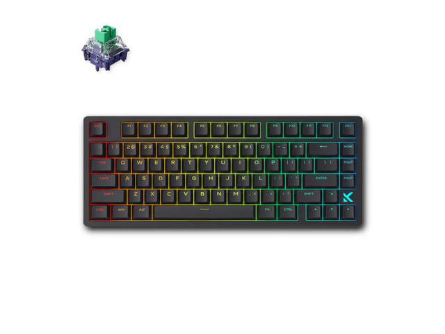 Open Box - MCHOSE Jet 75 Rapid Trigger Keyboard 75% Percent, Hall Effect Black Gaming Keyboard, Wired RGB Custom Mechanical Keyboards with Magnetic...
