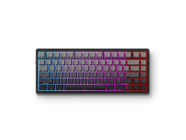 MCHOSE G75 PRO 75% Wireless Mechanical Keyboard, TKL Keyboards Tri-Mode BT5.0/2.4GHz/USB-C, Hot Swap Custom Creamy Keyboards Linear Switch, Double.