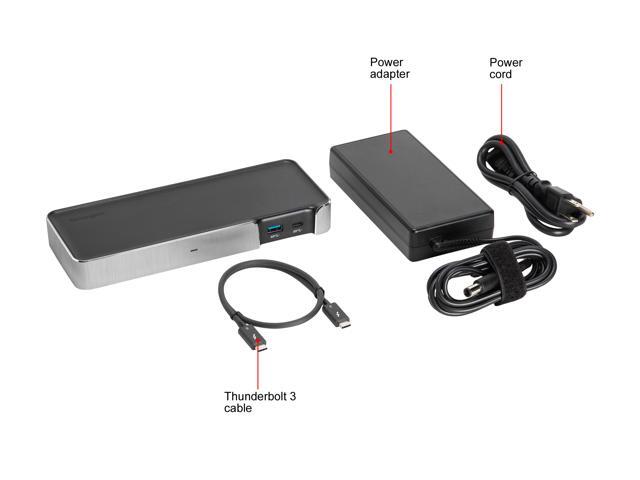 Kensington SD5200T Thunderbolt 3 Docking Station - 85W PD (Power Delivery) - Dual Monitor 4k for Mac and PC (K38300NA)