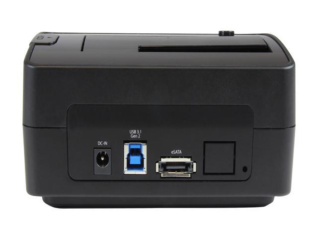 STARTECH. COM SDOCKU313E 1BAY USB 3.1 GEN 2 /ESATA DOCK