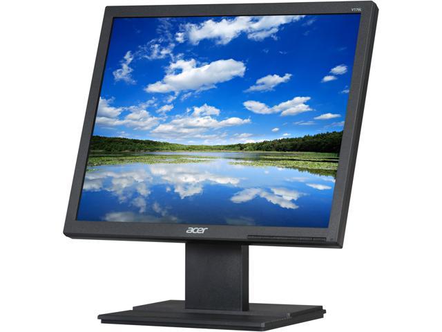 Acer V176L bd 17' SXGA 1280 x 1024 75Hz VGA DVI Backlit LED LCD Monitor