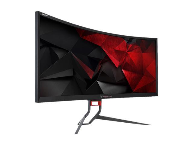 Acer Predator Z35 Z35P bmiphz 35' Quad HD 3440 x 1440 100Hz 120Hz (OC) HDMI DisplayPort NVIDIA G-SYNC Flicker-Less Technology Built-in Speakers...
