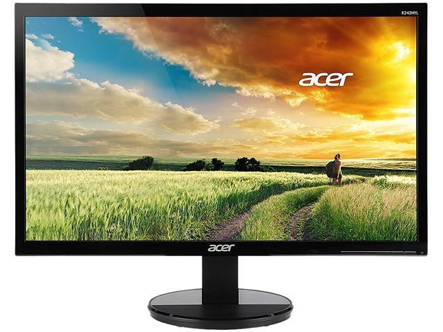 Acer K242HYL Abd UM. QX2AA. A02 Black 23.8' Widescreen LED Backlight LCD/LED Monitor