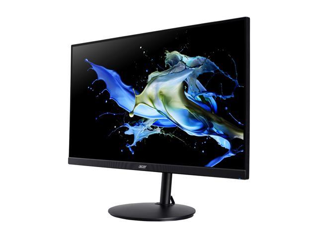 Acer CB242Y bmirx 24' (23.8' Viewable) Full HD 1920 x 1080 IPS AMD FreeSync 1ms 75Hz VGA, HDMI, Speaker Height Adjustable Gaming Monitor