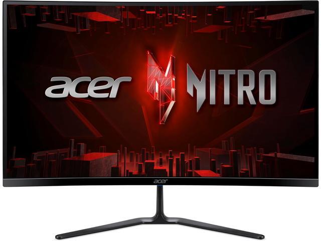 Acer Nitro Gaming Monitor 27' 280Hz Curved Full HD with AMD FreeSync Premium Technology 1ms with both Display Port and HDMI Port ED270 Zbmiipx