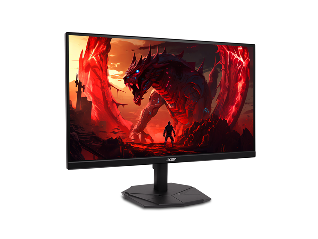 Acer - Nitro 24.5” LCD FHD 1080P 280Hz 1ms FreeSync Premium Gaming Monitor with HDR (DisplayPort, HDMI) - Black - image 3