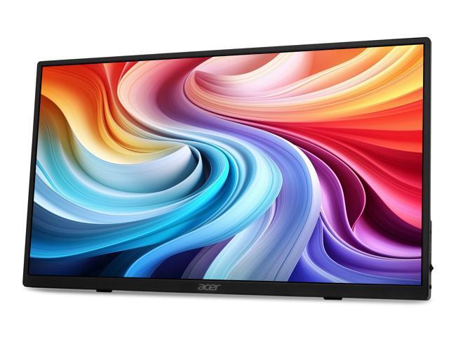 Acer - 15.6" LCD FHD 60Hz Adaptive Sync IPS Portable Touch Monitor (USB Type-C, Mini HDMI & Micro USB) - Black - image 3