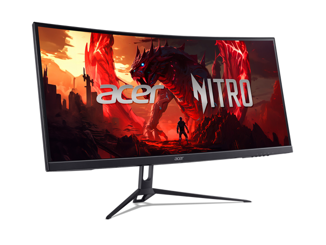 Acer Nitro 29' (29.5' viewable) Ultrawide Full HD 1080P 200hz with AMD FreeSync Premium Technology 1ms sRGB 100% 1800R Curved Gaming Computer...