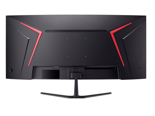 Acer - Nitro ED340CUR Gaming 34” 1500R 21:9 Curved QHD 120Hz 1ms FreeSync Premium Gaming Monitor with HDR10 (DisplayPort, HDMI) - Black - image 6