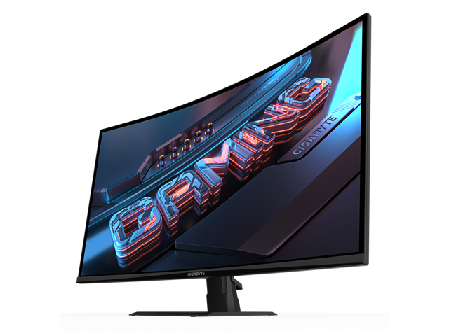 GIGABYTE - GS32QCA - 31.5" VA Curved Gaming Monitor - QHD 2560x1440 - Black - image 4