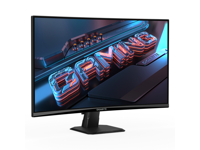 GIGABYTE 27 inch QHD 2K 1440P 180Hz Curved Gaming Computer Monitor 122% sRGB GS27QCA