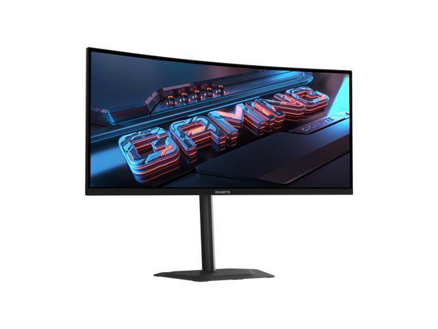 GIGABYTE - G34WQC2 - 34" VA Curved Gaming Monitor - Black - image 3