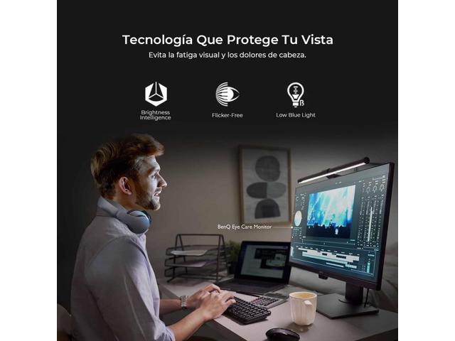 BenQ - GW2283 22" IPS LED 1080p 60Hz Monitor Optimized for Home & Office with Adaptive Brightness Technology (VGA/HDMI) - Black - image 10