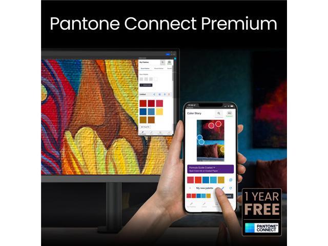 BenQ - AQCOLOR PD2706UA Designer 27" IPS LED 4K UHD Monitor with DisplayHDR 400 and Ergo Stand (USB Type-C,HDMI,DP) - Gray - image 9