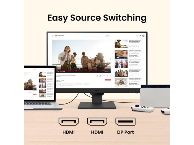 BenQ - GW2790 27" IPS LED 1080p Monitor FHD 100Hz Ultra-Slim Bezel with Brightness Intelligence (HDMI/DP) - Black - image 8