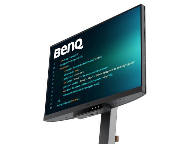 BenQ - RD240Q 24.1” IPS LED 16:10 WQXGA Advanced Coding Mode Programming Monitor (HDMI/DP/USB-C 90W) - Metallic Gray - image 4