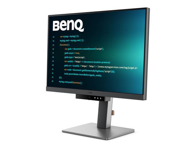 BenQ - RD240Q 24.1” IPS LED 16:10 WQXGA Advanced Coding Mode Programming Monitor (HDMI/DP/USB-C 90W) - Metallic Gray - image 9