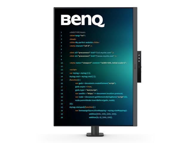 BenQ - RD280UA 28.2” IPS LED 3:2 4K+ Advanced Coding Mode Programming Monitor with Backlight (HDMI/DP/USB-C 90W) - Metallic gray - image 3