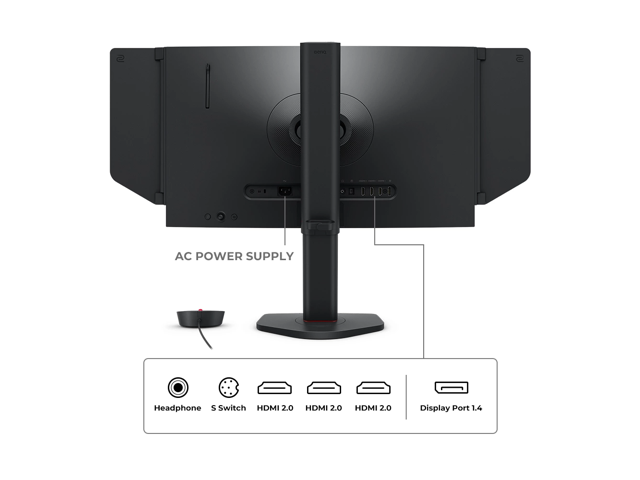 BenQ - ZOWIE XL2566X+24.1" TN LED 400Hz Gaming Monitor - Black - image 8