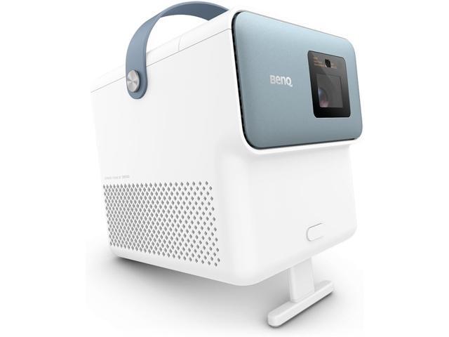 BenQ GP100A 1080p 4K Supportive 1000lm LED Portable Projector with Powerful Bass for Streaming & Gaming