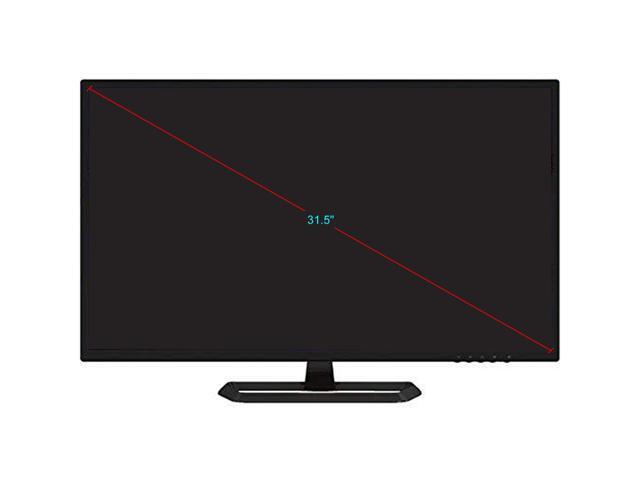 Planar PXL3280W 31.5' 2560 x 1440 WQHD 2K Resolution 60Hz DVI HDMI DisplayPort Flicker Free IPS Backlit LED Computer Monitor