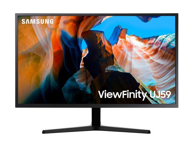 Samsung UJ59 ViewFinity LU32J590UQNXZA 32' 3840 x 2160 Ultra HD 4K Resolution 2x HDMI, DisplayPort AMD FreeSync Flicker Free Slim Bezel LED Backlit.