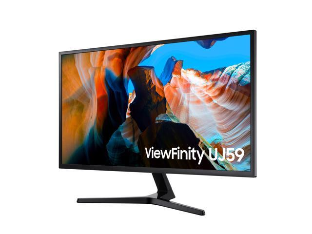 Samsung - 32” ViewFinity UJ590 UHD Monitor - Dark Gray/Blue - image 8