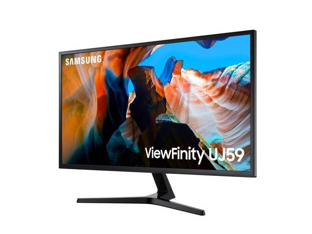 Samsung - 32” ViewFinity UJ590 UHD Monitor - Dark Gray/Blue - image 6