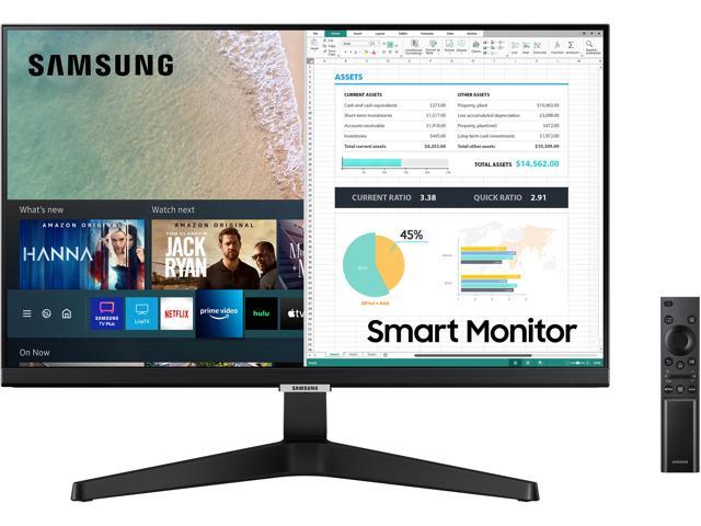 SAMSUNG M50A Series LS24AM506NNXZA 24' Full HD 1080p HDR10 2 x HDMI, USB Built-in Speakers IPS Smart Monitor and Streaming TV
