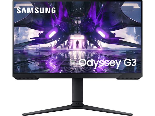 SAMSUNG Odyssey G3 LS24AG302NNXZA 24' Full HD 1920 x 1080 144Hz 1ms HDMI, DisplayPort AMD FreeSync Tilt Swivel Pivot Height Adjust Gaming Monitor