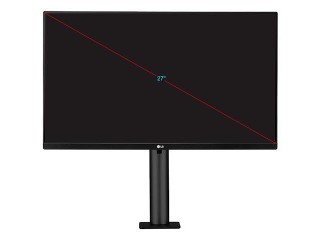 LG 27' 75Hz IPS QHD IPS Monitor 5ms (GTG at Faster) AMD FreeSync 2 x HDMI, DisplayPort, USB-C 27QN880-B